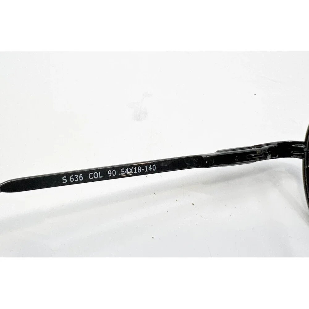 Unbranded Eyeglasses Frames Mens Black Aviator S 636 COL 90 54-18-140 54mm